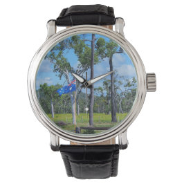 Australisk flagga watch armbandsur