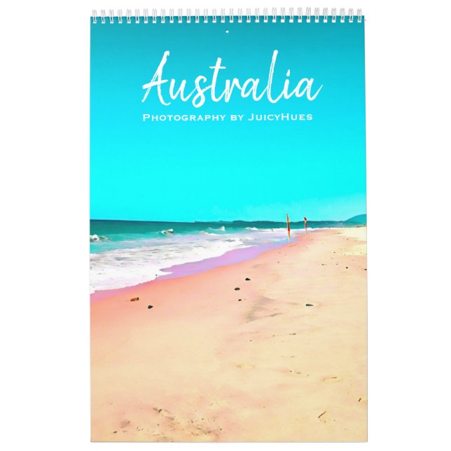 Australisk fotografering, ikonisk Australien Kalender (Omslag)