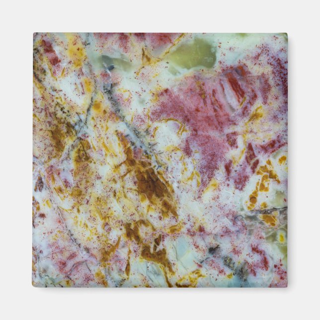 Australisk Grönt Opalite Slab Magnet (Framsidan)