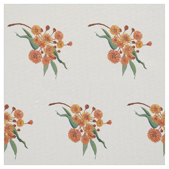 Australisk gum träd blommar tyg (Prov)