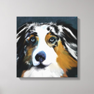 AUSTRALISK HERDEHUND CANVASTRYCK