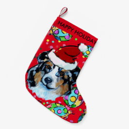 AUSTRALISK HERDEHUND LITEN JULSTRUMPA