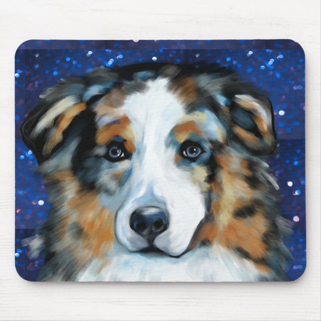 AUSTRALISK HERDEHUND  MUSMATTA (Framsidan)