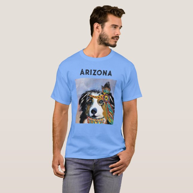 AUSTRALISK HERDEHUND  T SHIRT (Hel framsida)