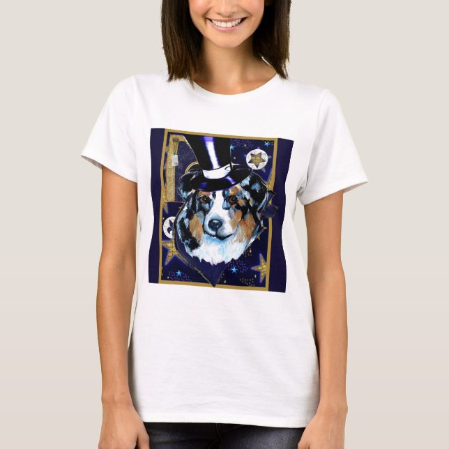 AUSTRALISK HERDEHUND T SHIRT (Framsida)