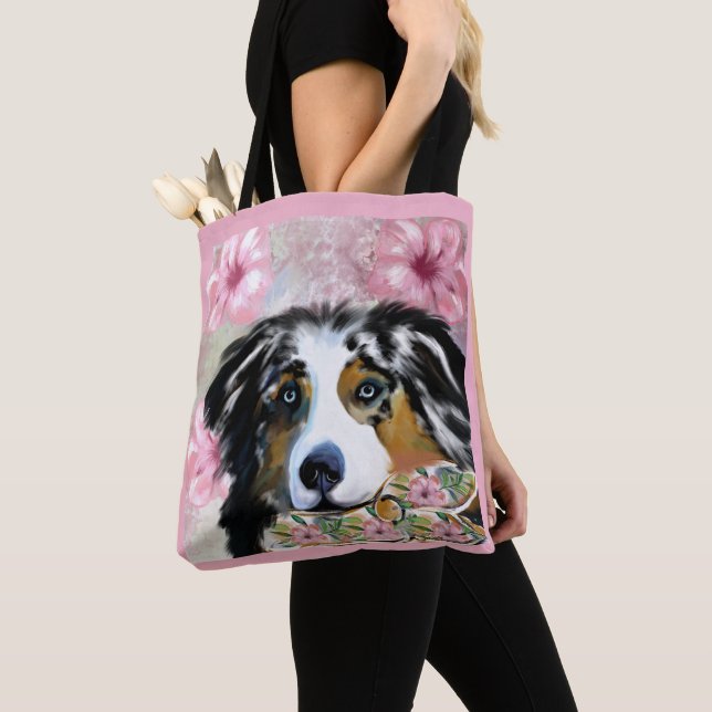 AUSTRALISK HERDEHUND TYGKASSE (Närbild)