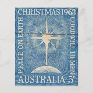 Australisk julaffär frimärke