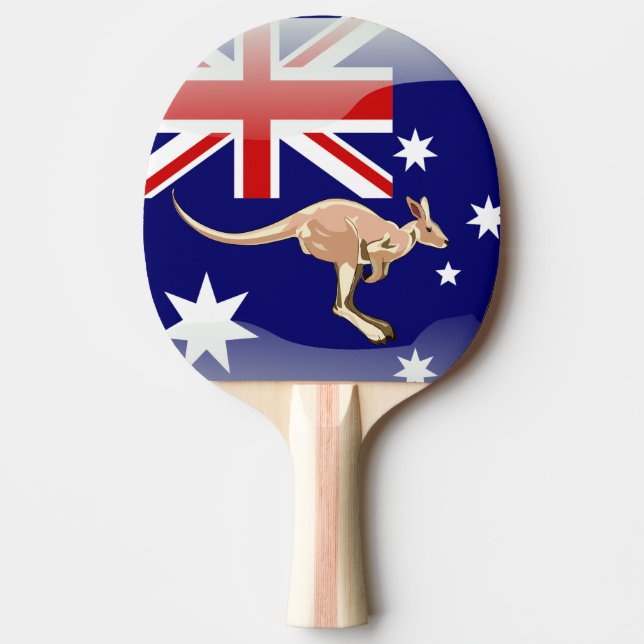 Australisk kangaroo pingisracket (Framsidan)