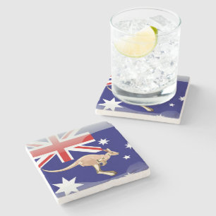 Australisk kangaroo stenunderlägg