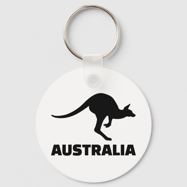 Australisk känguru nyckelring (Framsida)