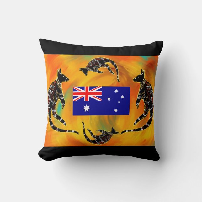 AUSTRALISK KONST KUDDE (Framsida)