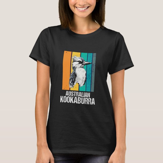 Australisk Kookaburra 2 T Shirt (Framsida)