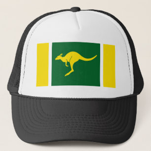 australisk nation kangaroo flagga keps