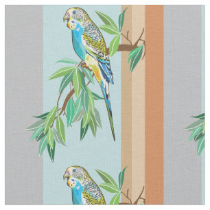 Australisk parakit i Budgerigar Tyg