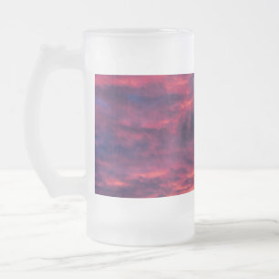 australisk röd frostat ölglas