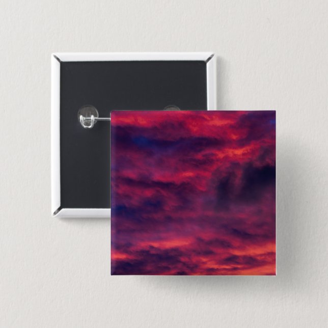 australisk röd knapp (Framsida & baksida)