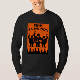 Australisk Sauvignon Blanc Vin Drickare T Shirt
