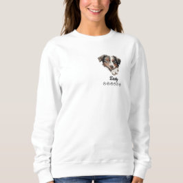 Australisk Shepherd Hund Personlig T Shirt