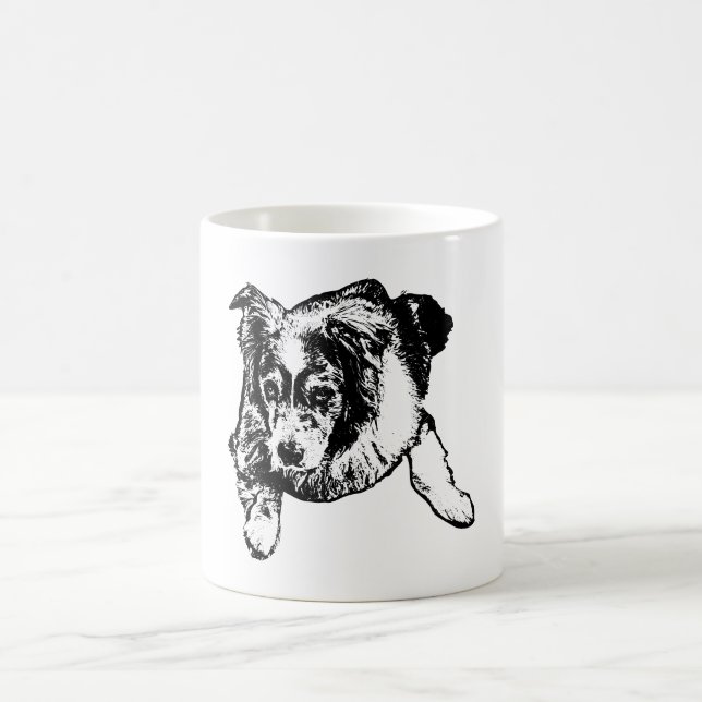 Australisk Shepherd-mugg – Trogen & Vaksam Kaffemugg (Center)