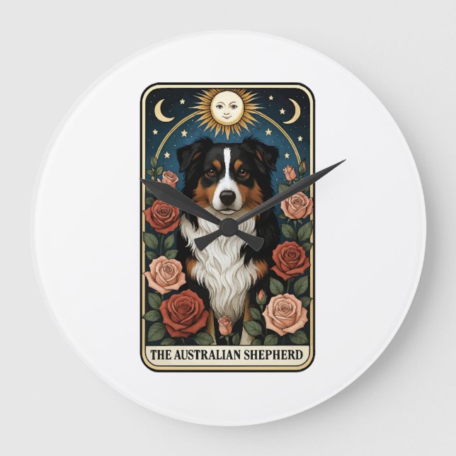 australisk shepherd stor klocka (Framsida)