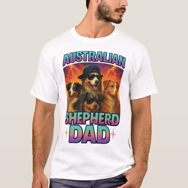 Australisk shepherd t shirt (Framsida)