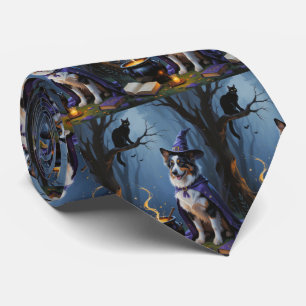Australisk Shepherd Whimsical Halloween-målning Slips