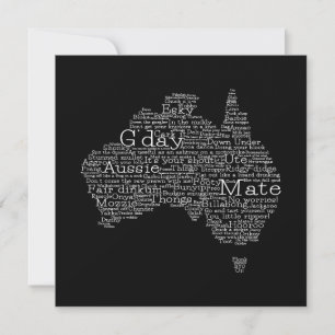 Australisk slang karta