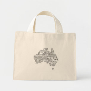 Australisk slang karta mini tygkasse
