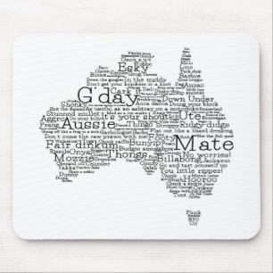 Australisk slang karta musmatta