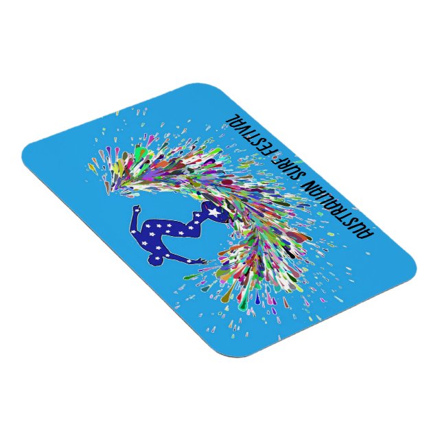 Australisk Surfa Festival Magnet (Högersidan)