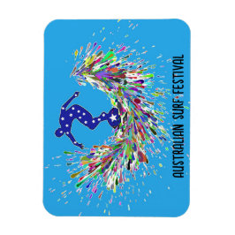 Australisk Surfa Festival Magnet