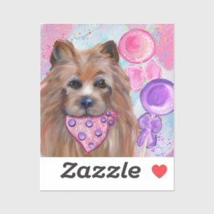 AUSTRALISK TERRIER KLISTERMÄRKEN