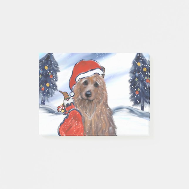Australisk terrier post-it block (Framsida)