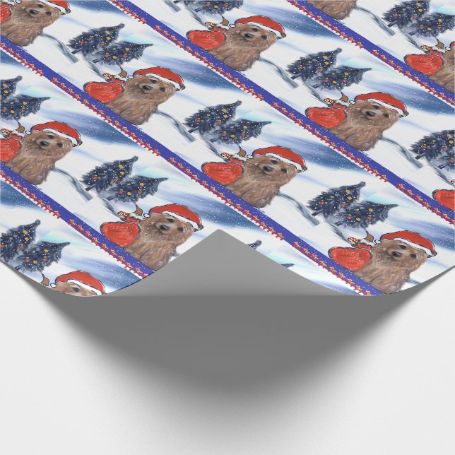 AUSTRALISK TERRIER PRESENTPAPPER (Hörn)