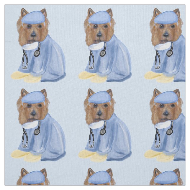 AUSTRALISK TERRIER TYG (Provkarta)