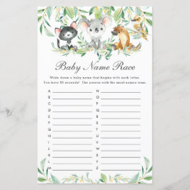 Australiska animaler Baby Namn Tävling babyskor