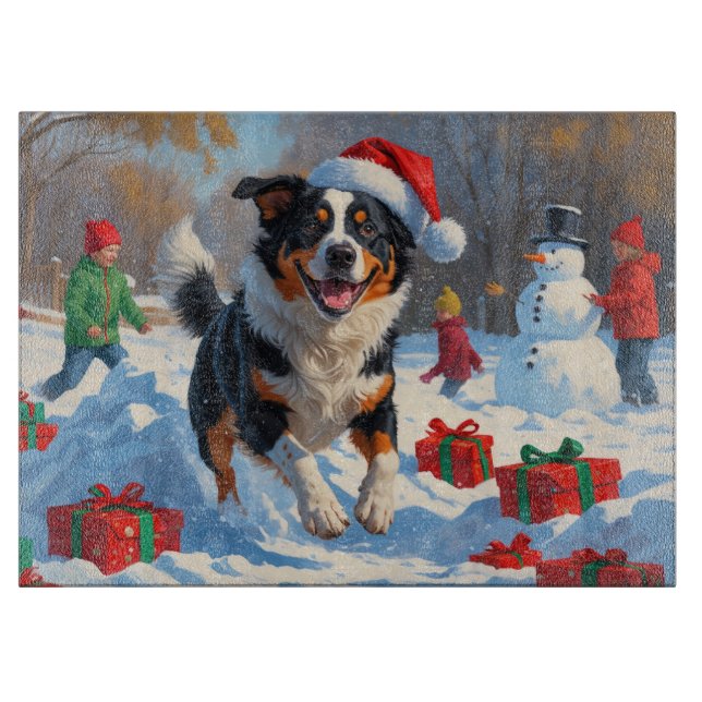 Australiska boskapseftermiddagen Snö Scene (Framsidan)