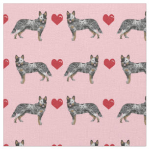Australiska boskapshöljen hund blue heeler kärle tyg