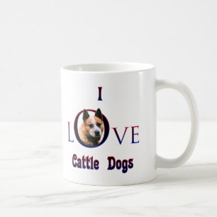 Australiska Cattle Hund I Kärlek Kaffemugg