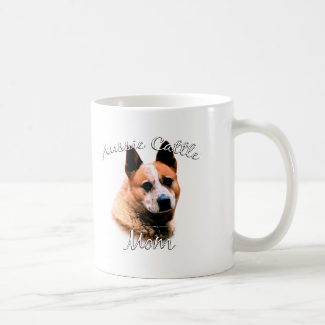 Australiska Cattle Hund Mamma 2 Kaffemugg (Höger)