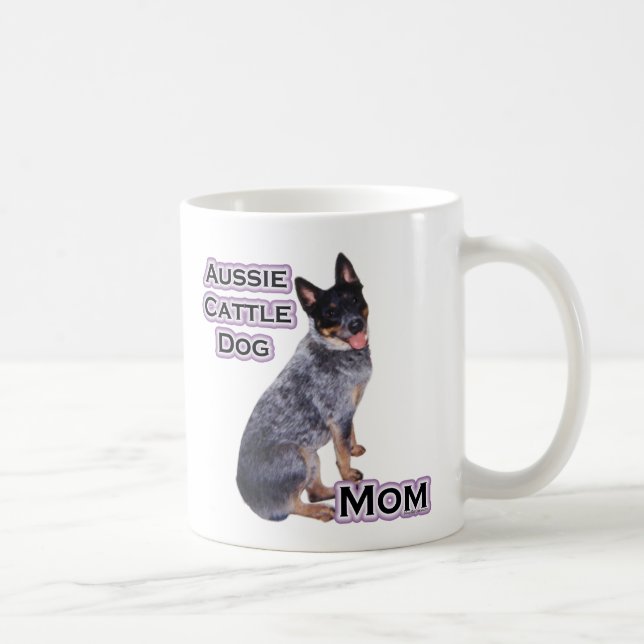 Australiska Cattle Hund Mamma 4 Kaffemugg (Höger)