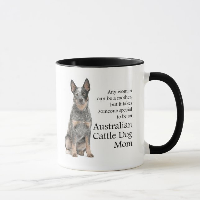 Australiska Cattle Hund Mamma Mugg (Höger)