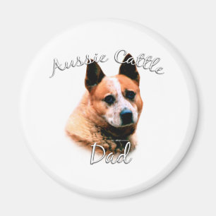 Australiska Cattle Hund Pappa 2 Magnet