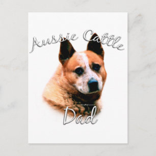 Australiska Cattle Hund Pappa 2 Vykort