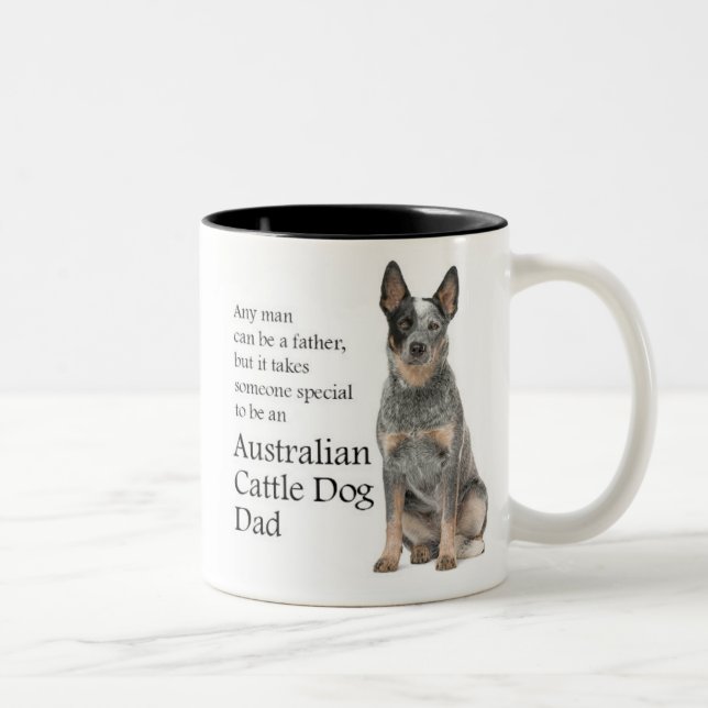 Australiska Cattle Hund Pappa Mugg (Höger)
