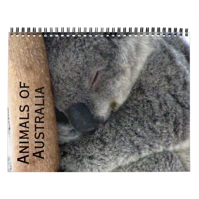 australiska djur 2026 kalender (Omslag)