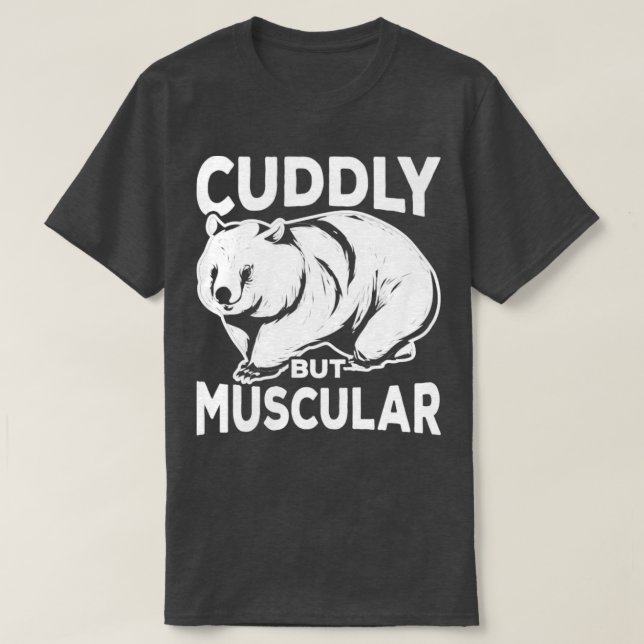 Australiska djur (Cute Wombats) T Shirt (Design framsida)