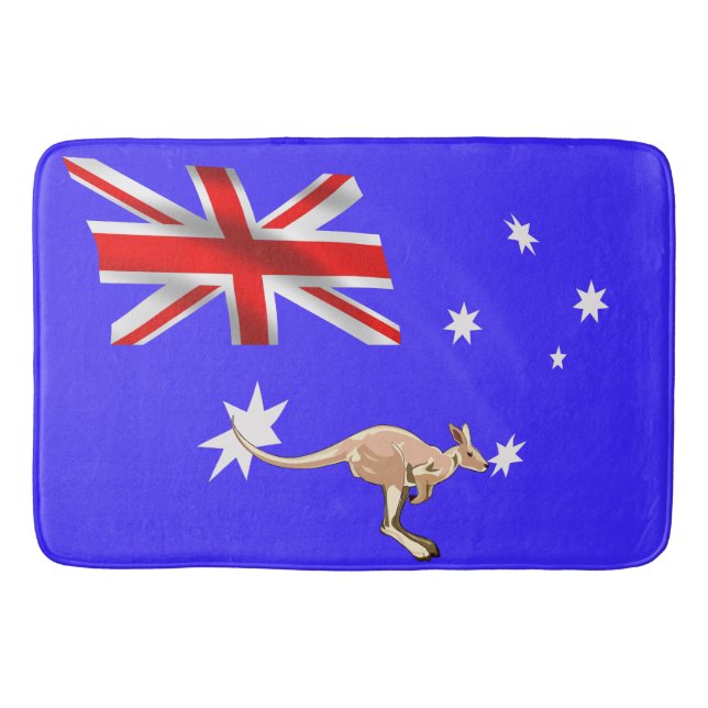 Australiska flagga badrumsmatta (Framsidan)