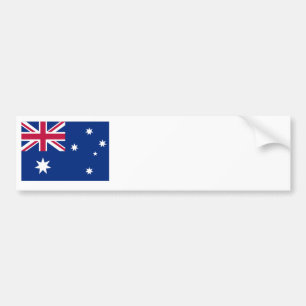Australiska flagga bildekal