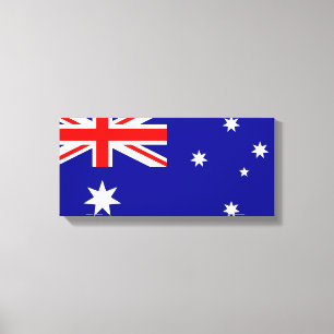 Australiska Flagga Canvastryck